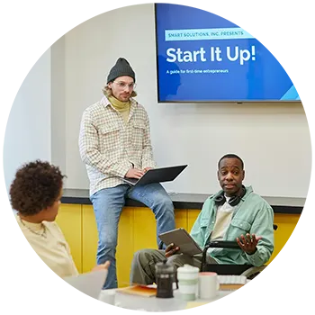 Small Group English classes for IT professionals Eloqwnt sml